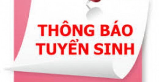 Thông báo xét tuyển đại học chính quy đợt 1 năm 2020